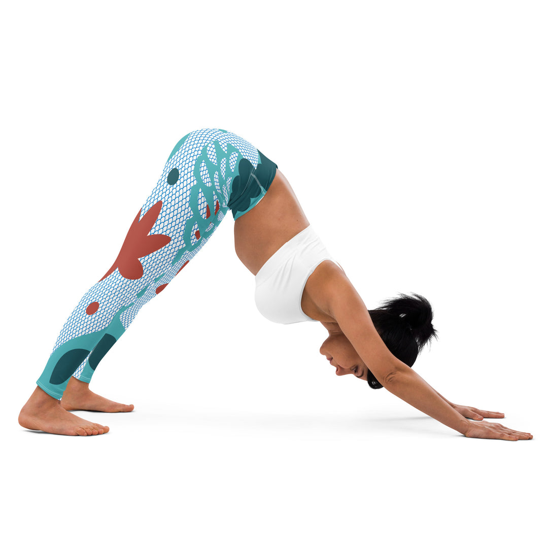 Mermaid Tail Yoga Leggings
