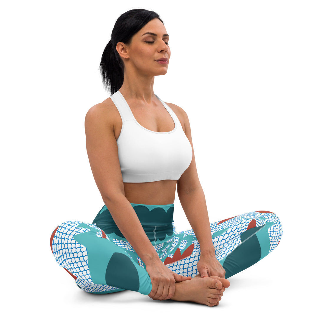 Mermaid Tail Yoga Leggings