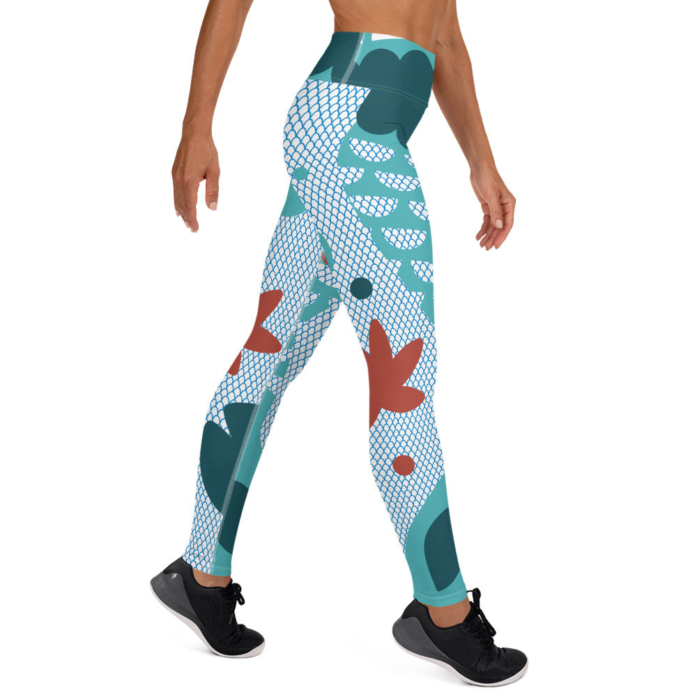 Mermaid Tail Yoga Leggings