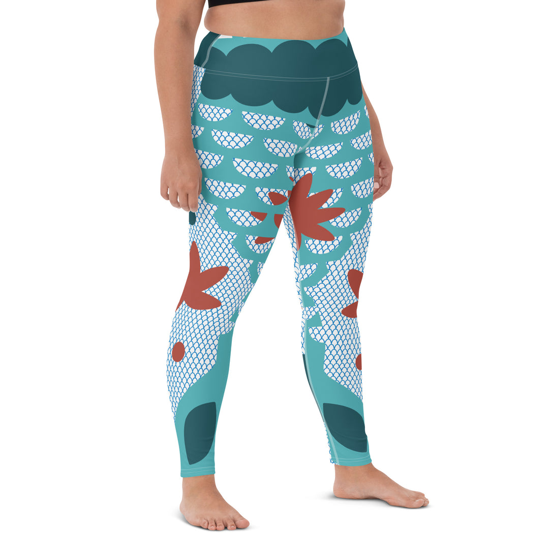 Mermaid Tail Yoga Leggings