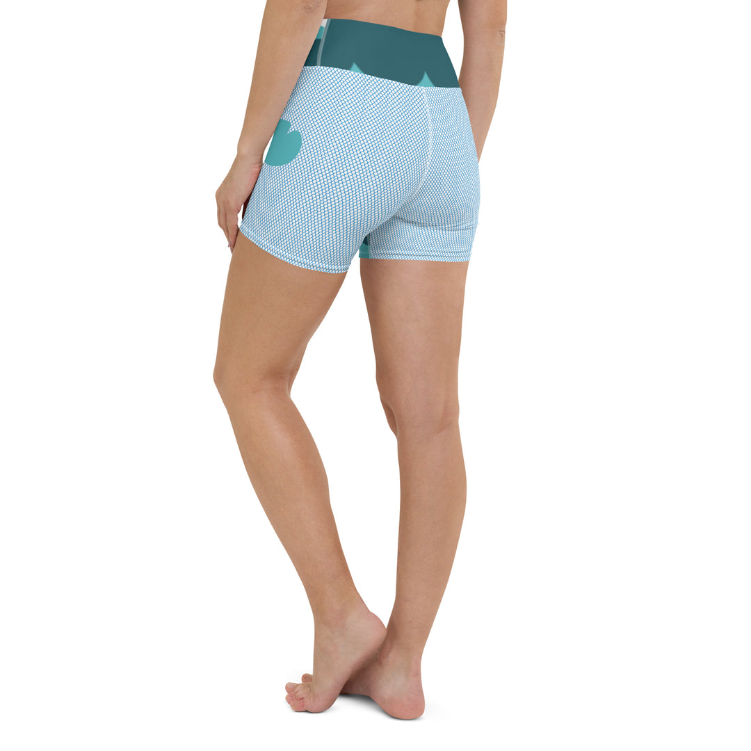 Mermaid Tail Yoga Shorts Instant Costume