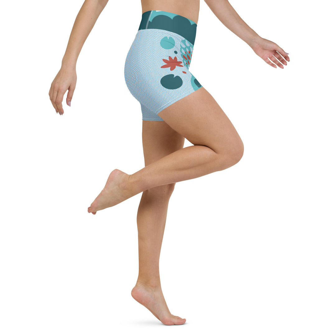Mermaid Tail Yoga Shorts Instant Costume