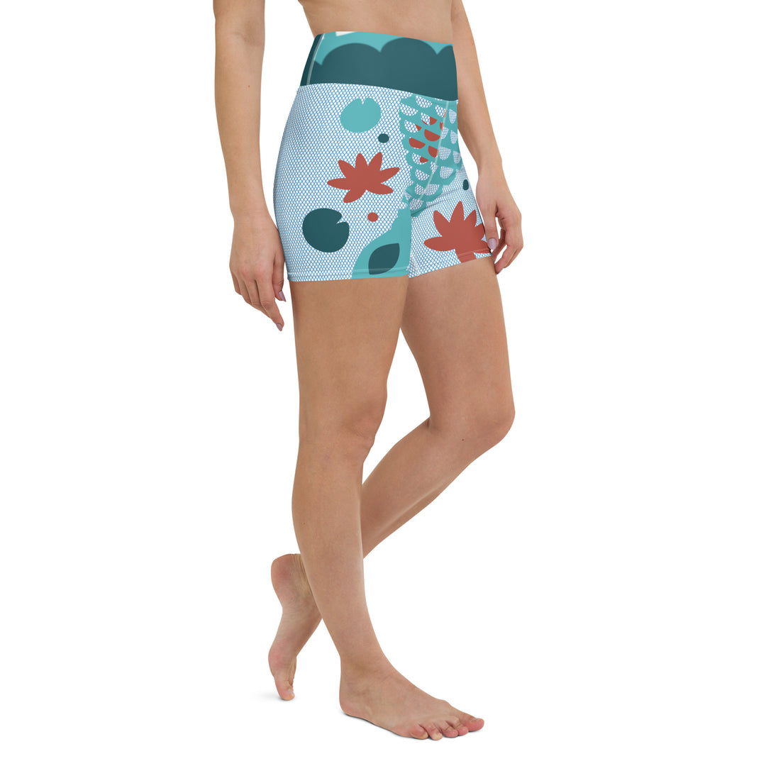 Mermaid Tail Yoga Shorts Instant Costume