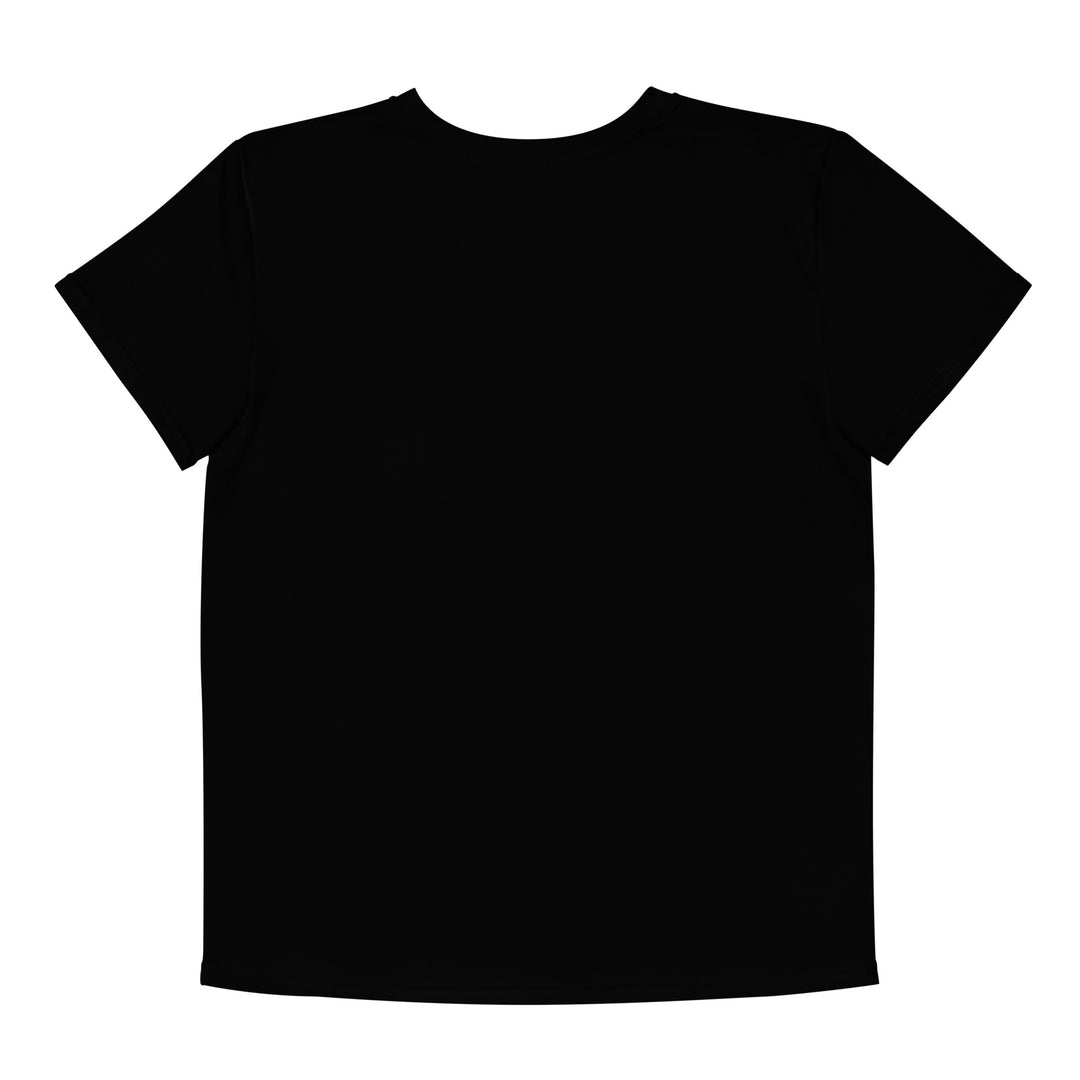 Purple Bat Halloween Youth crew neck t-shirt