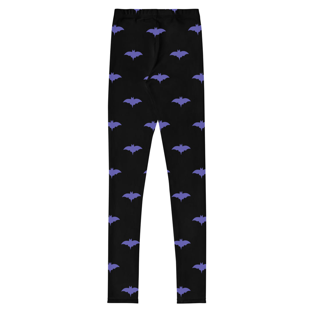 Halloween,  Purple Bat Kid's and Youth Leggings