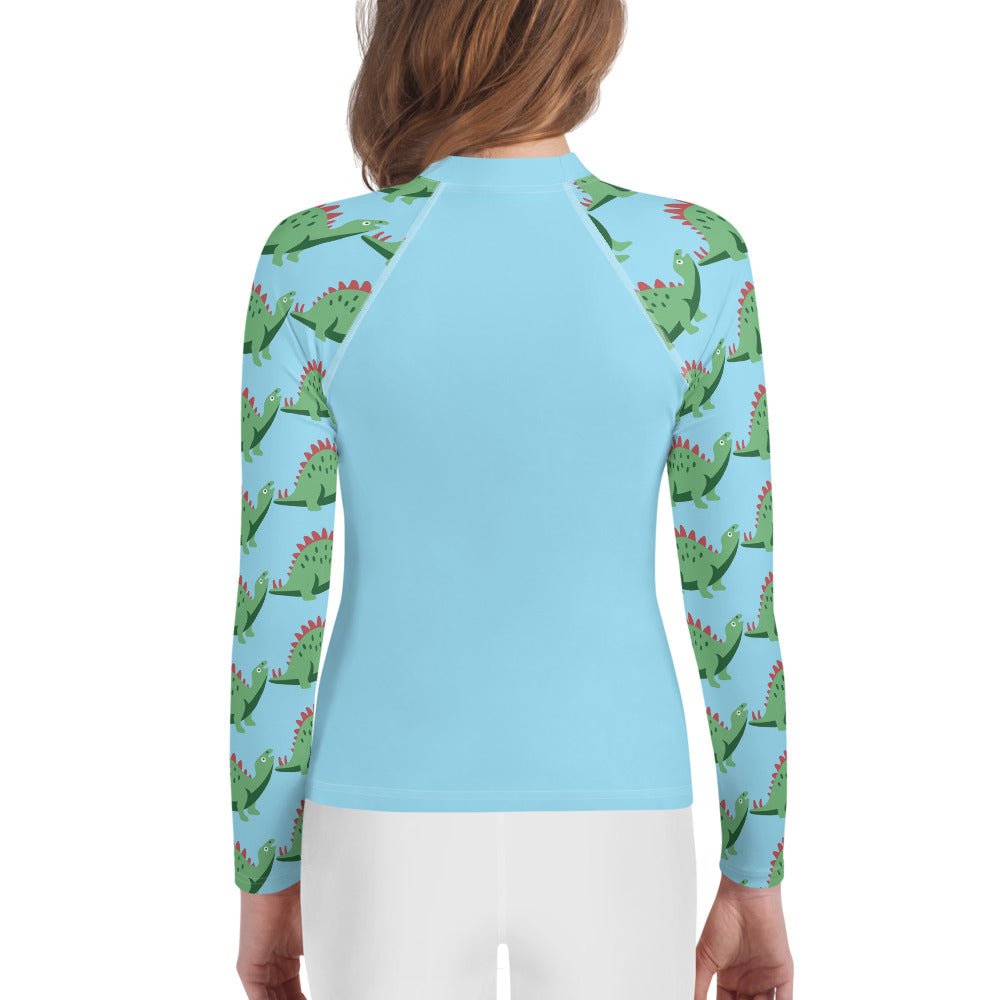 Dinosaur Youth Rash Guard