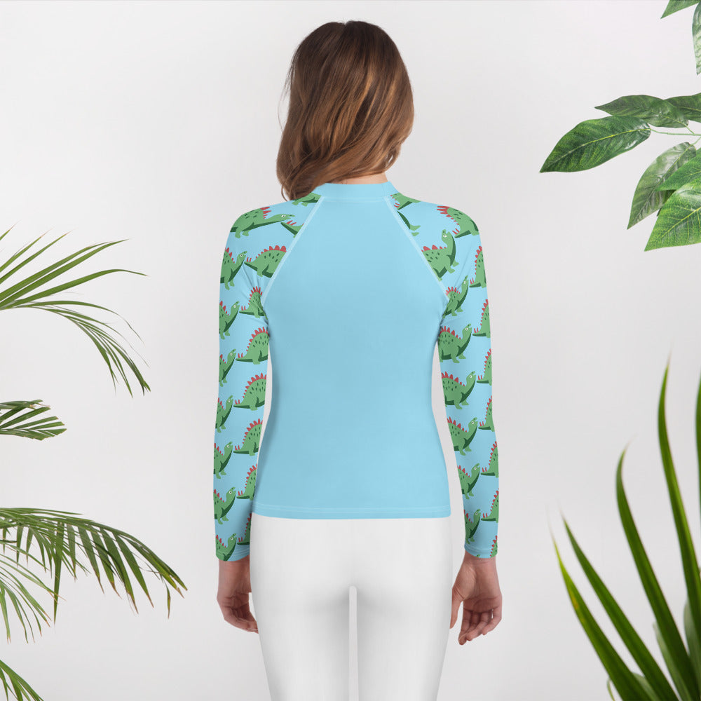 Dinosaur Youth Rash Guard