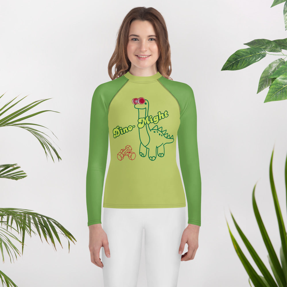 Dino-Might Youth Rash Guard