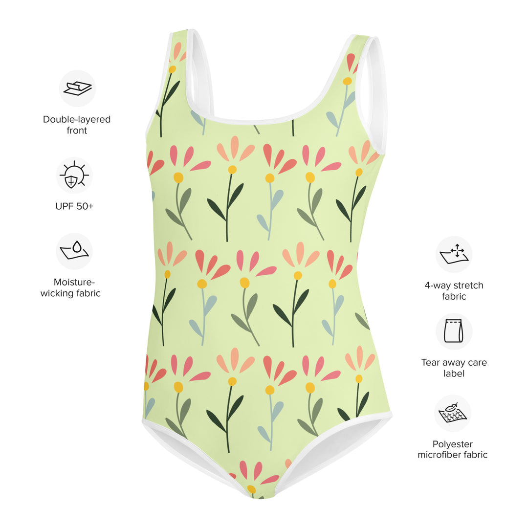 All-Over Print Youth Swimsuit