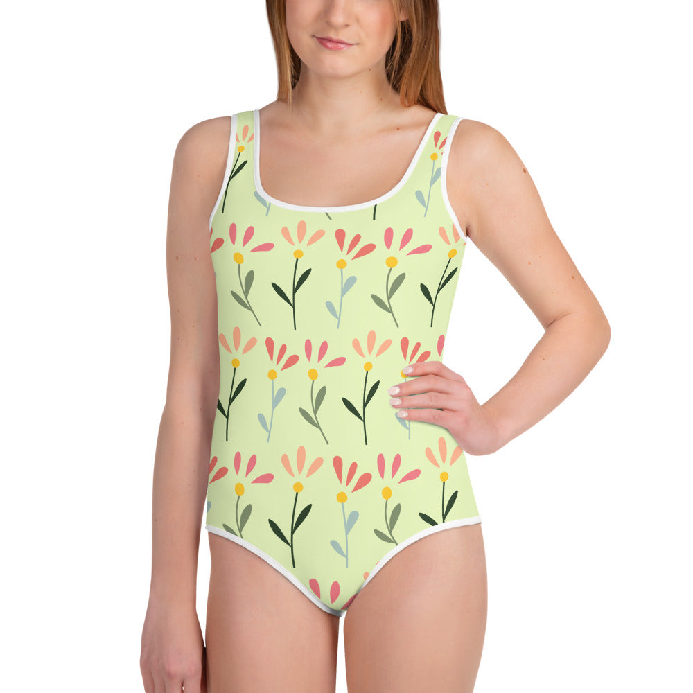 All-Over Print Youth Swimsuit