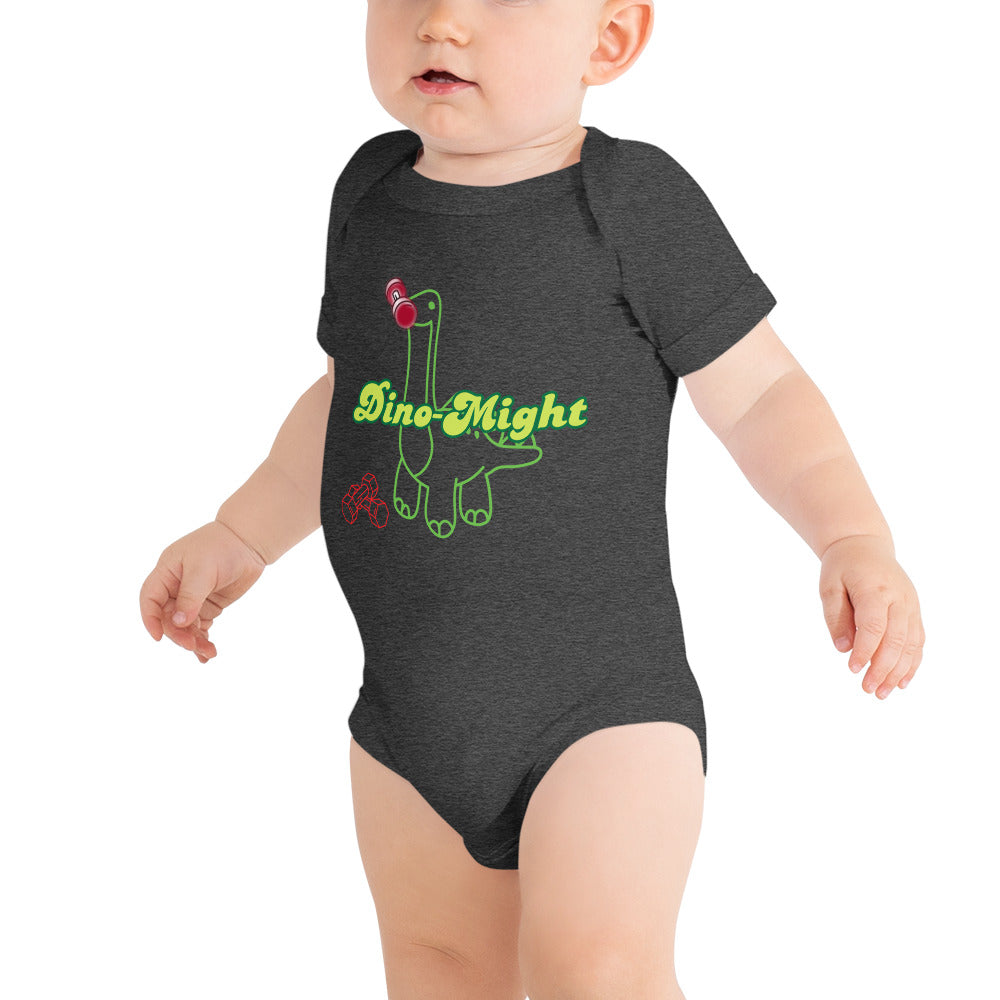 Dino-Might  Baby short sleeve one piece