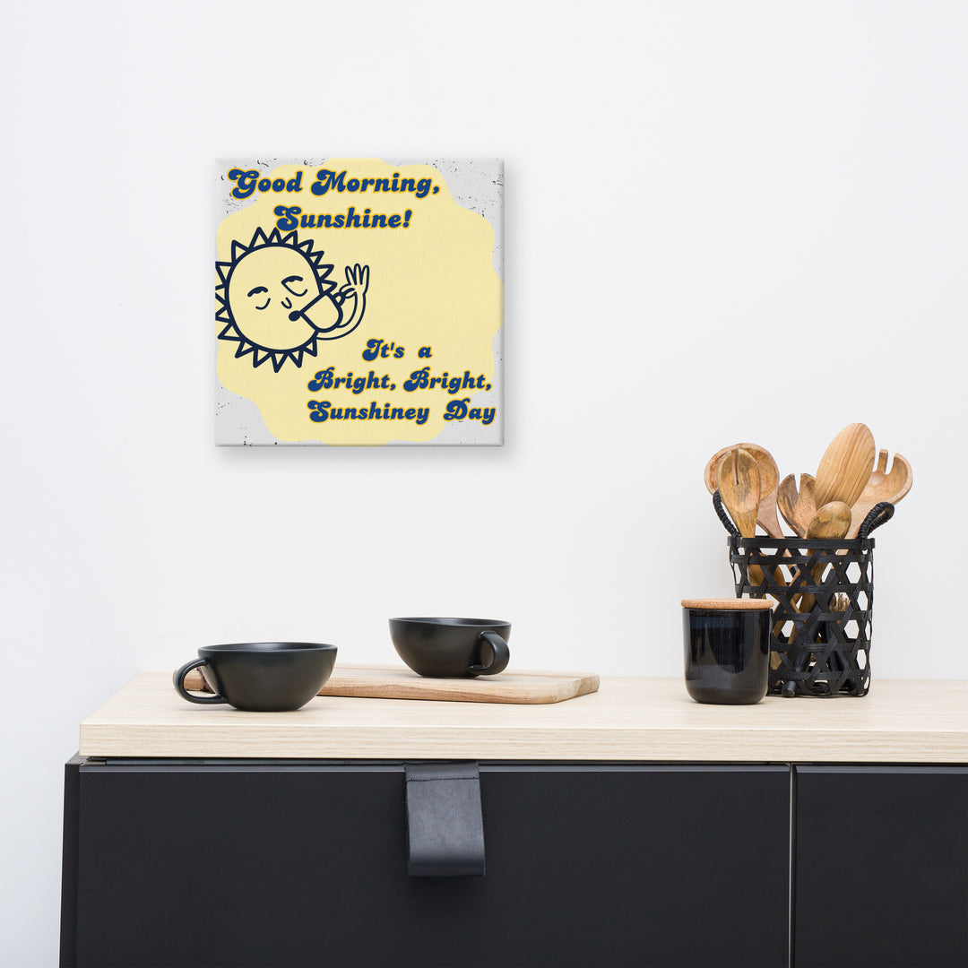 Bright Sunshiney Day , Coffee Center Canvas