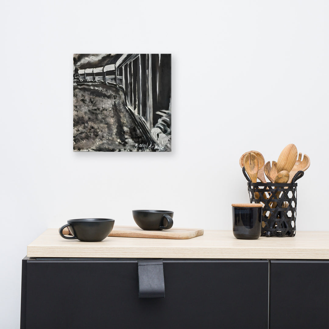 Train Rides To Heartbreak Station Canvas