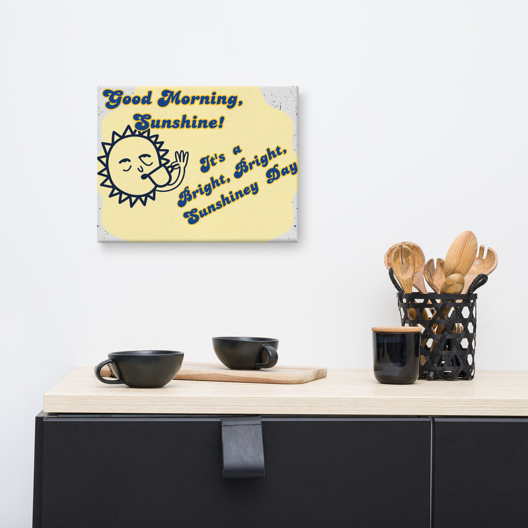 Bright Sunshiney Day , Coffee Center Canvas