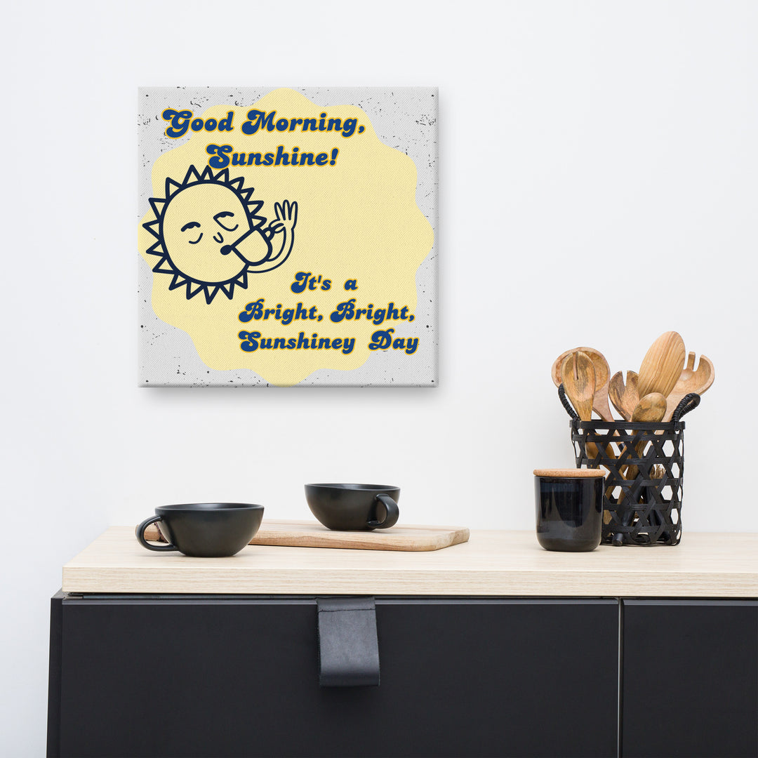 Bright Sunshiney Day , Coffee Center Canvas