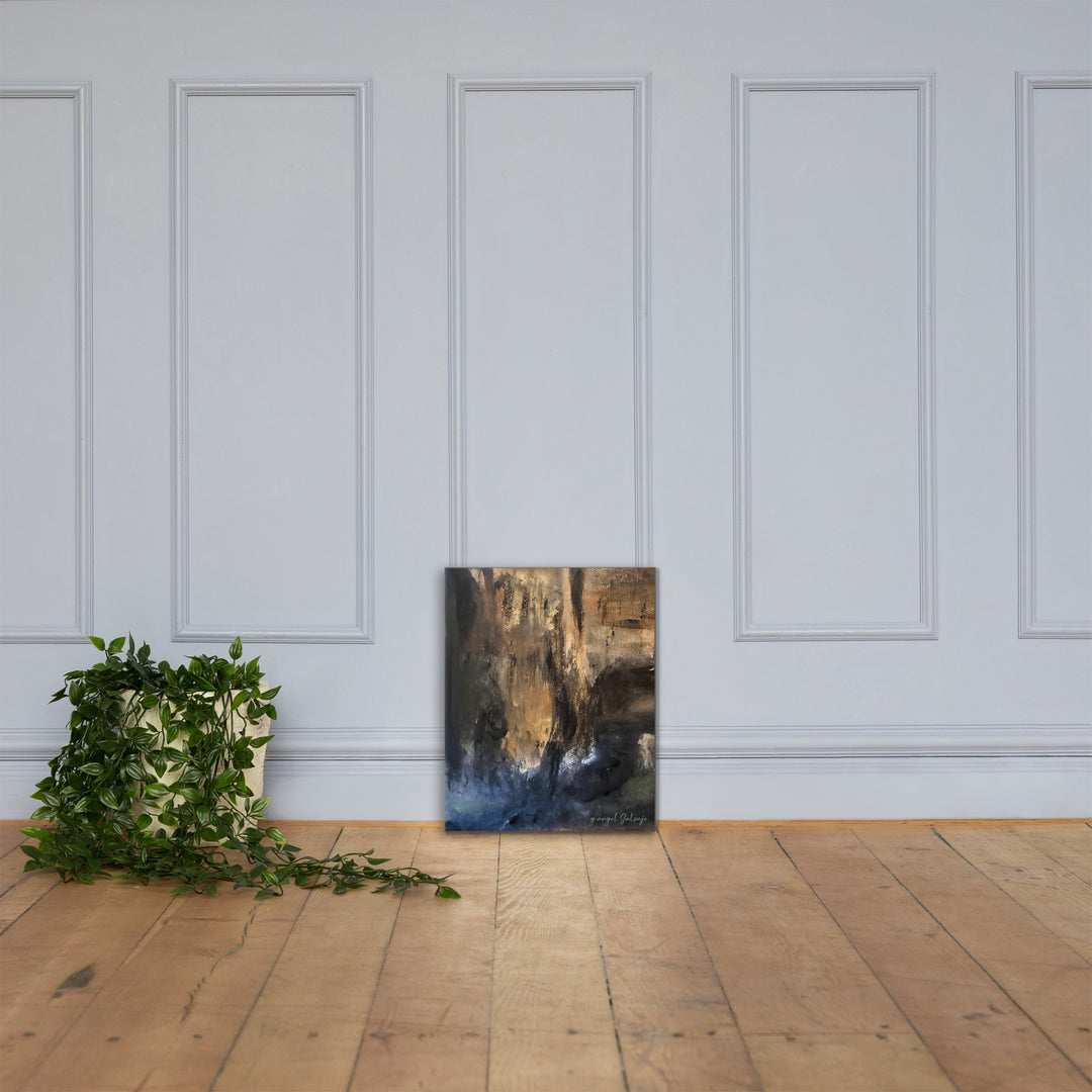The Yelling Man Canvas