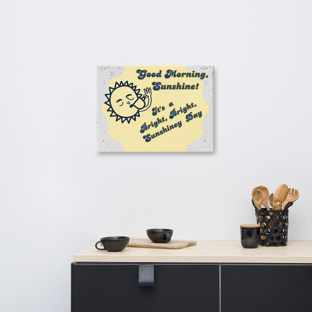 Bright Sunshiney Day , Coffee Center Canvas