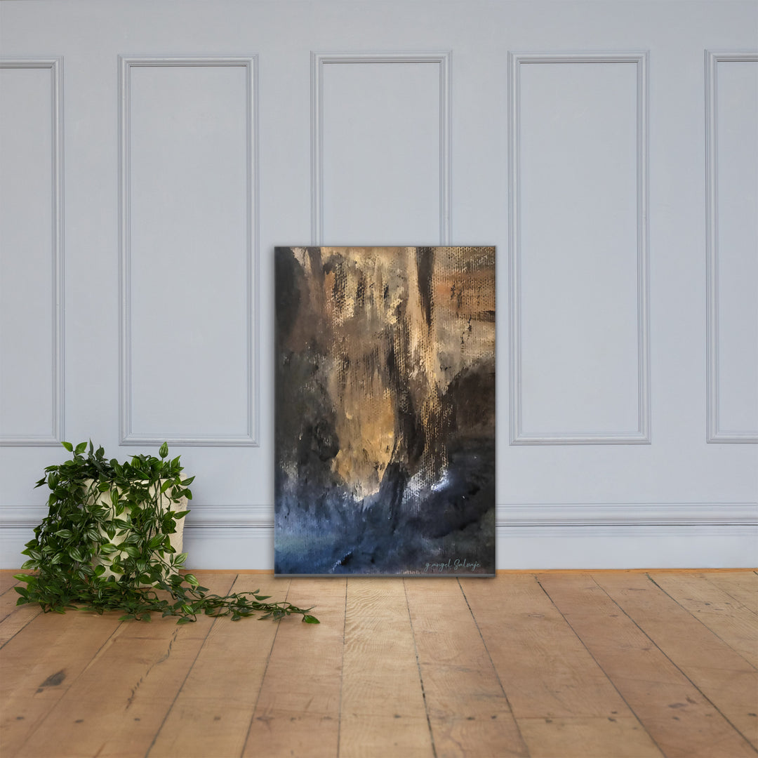 The Yelling Man Canvas