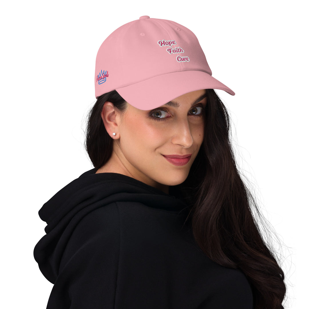 Breast Cancer Awareness,  Hope,cureDad hat