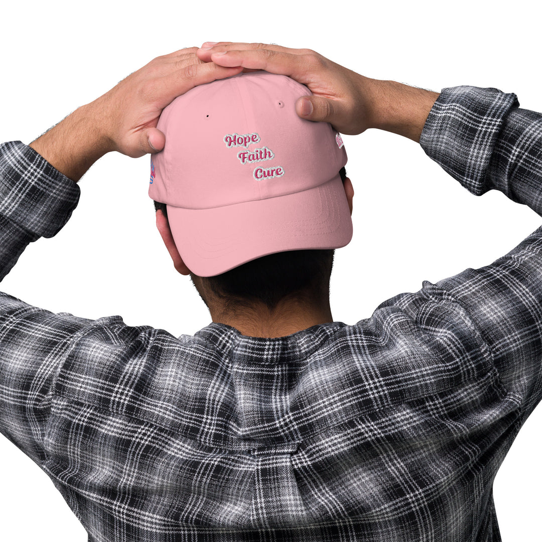 Breast Cancer Awareness,  Hope,cureDad hat
