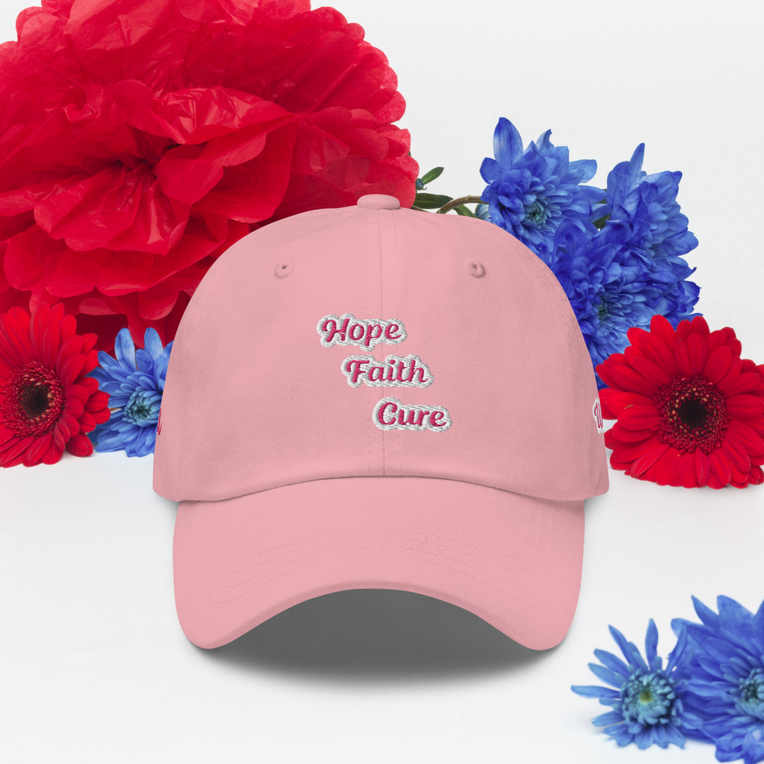 Breast Cancer Awareness,  Hope,cureDad hat