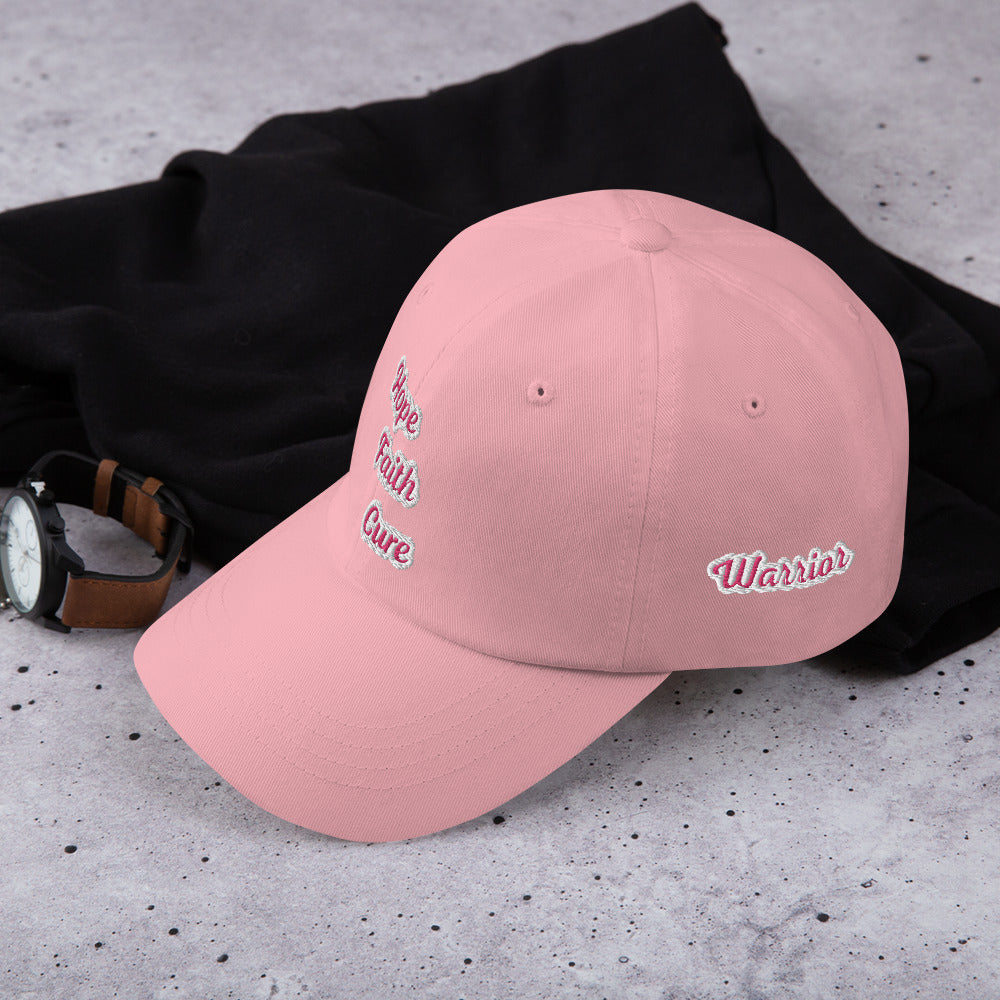 Breast Cancer Awareness,  Hope,cureDad hat