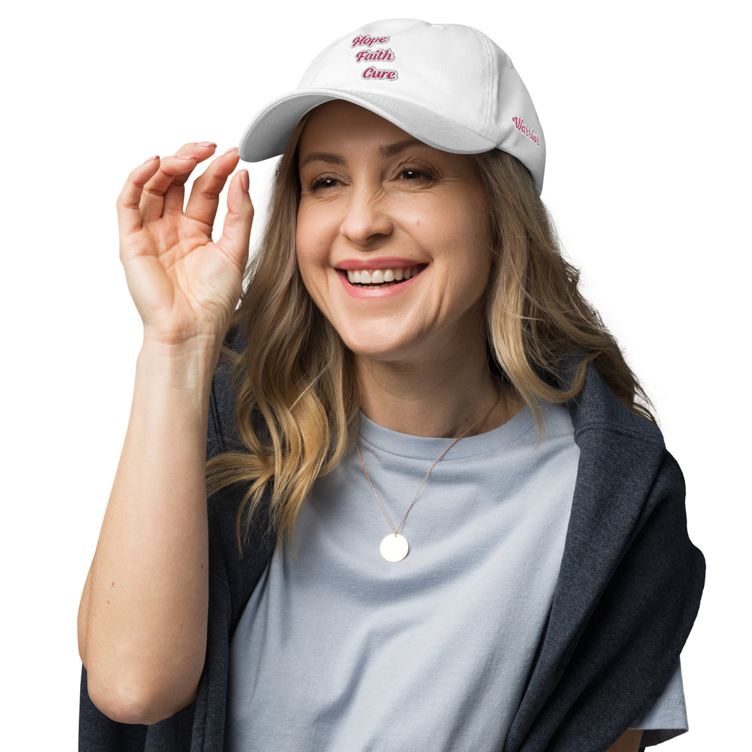 Breast Cancer Awareness,  Hope,cureDad hat