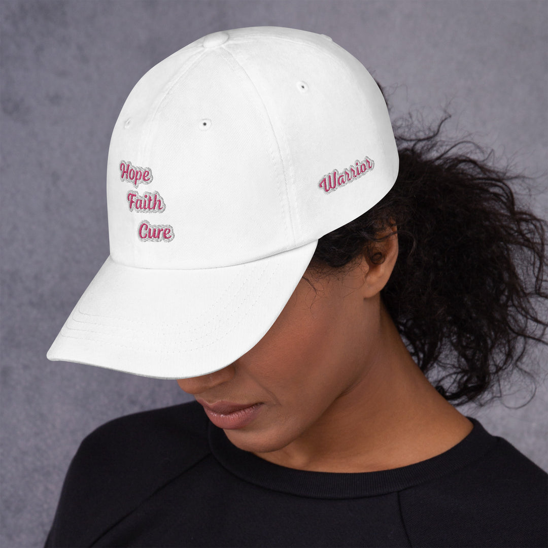 Breast Cancer Awareness,  Hope,cureDad hat
