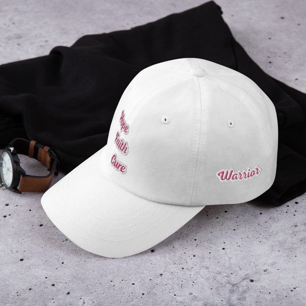 Breast Cancer Awareness,  Hope,cureDad hat