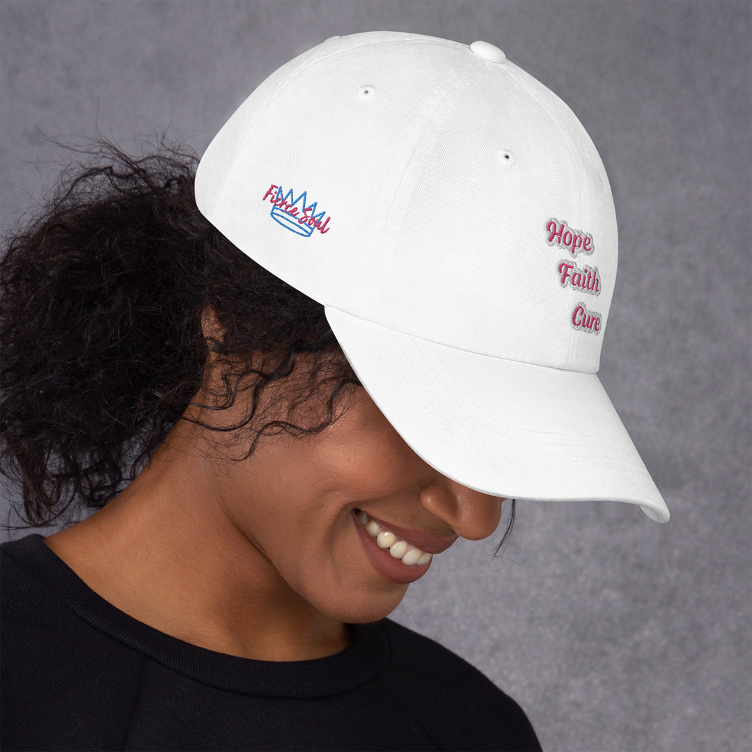 Breast Cancer Awareness,  Hope,cureDad hat
