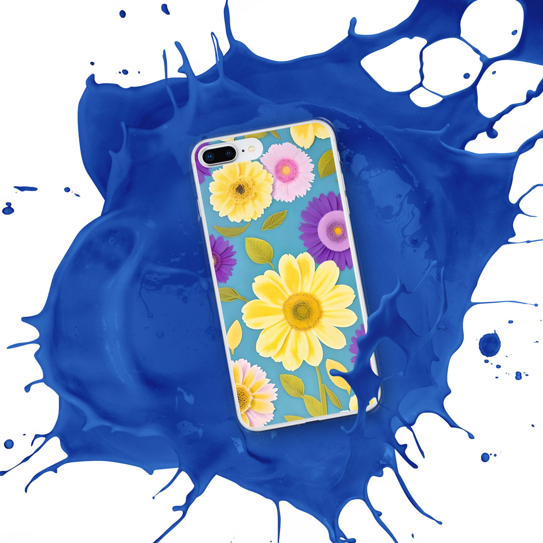 Fun Floral Clear Case for iPhone®