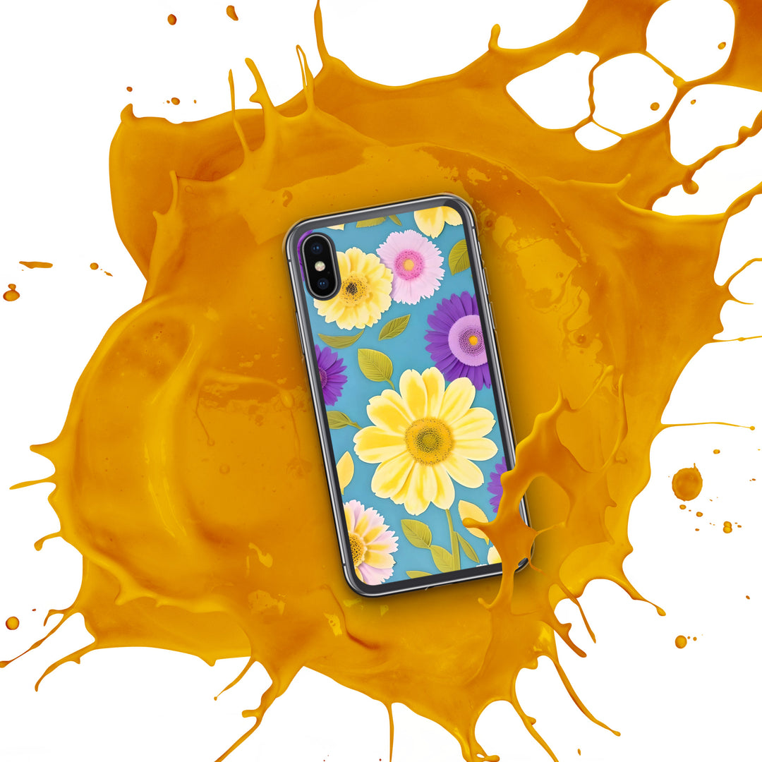 Fun Floral Clear Case for iPhone®