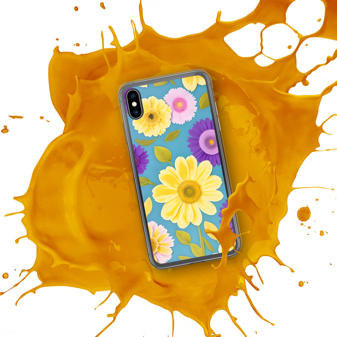 Fun Floral Clear Case for iPhone®