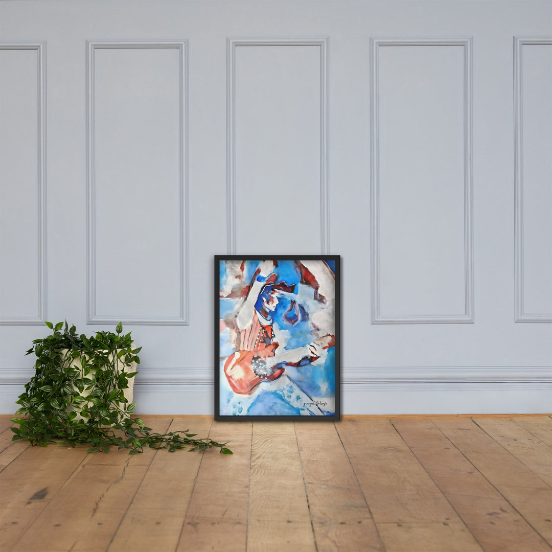 They Never Really Leave Us Framed poster
