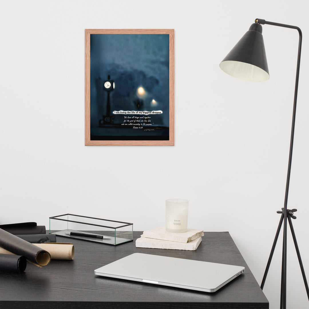 Biggest Dreams Framed poster