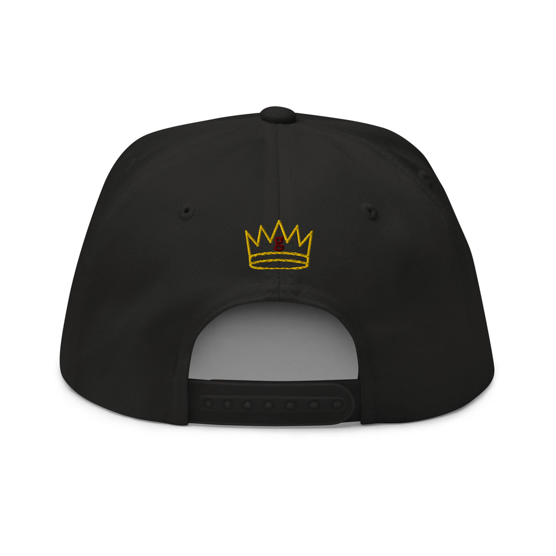 Crowned Fierce Soul Flat Bill Cap