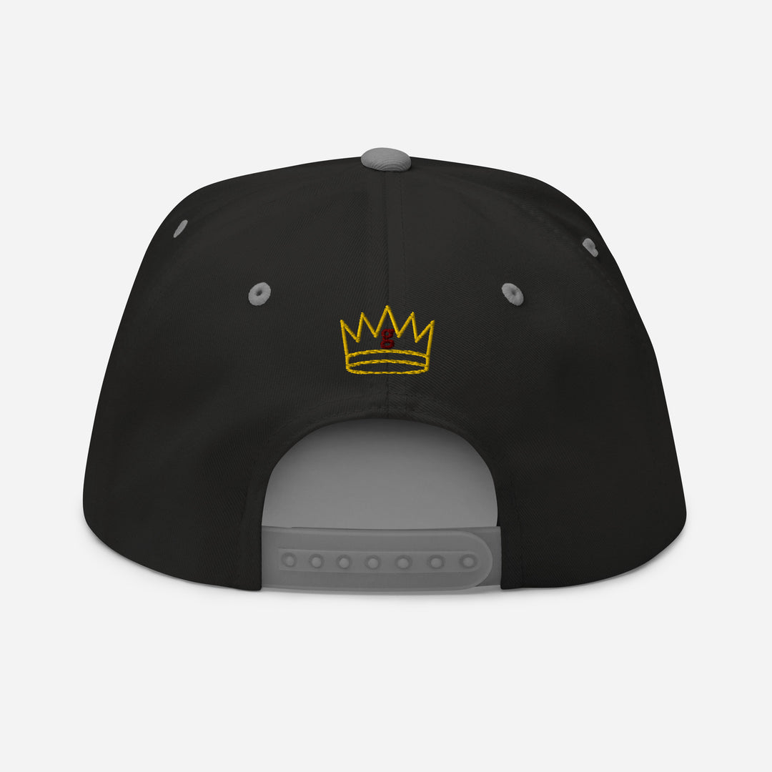 Crowned Fierce Soul Flat Bill Cap