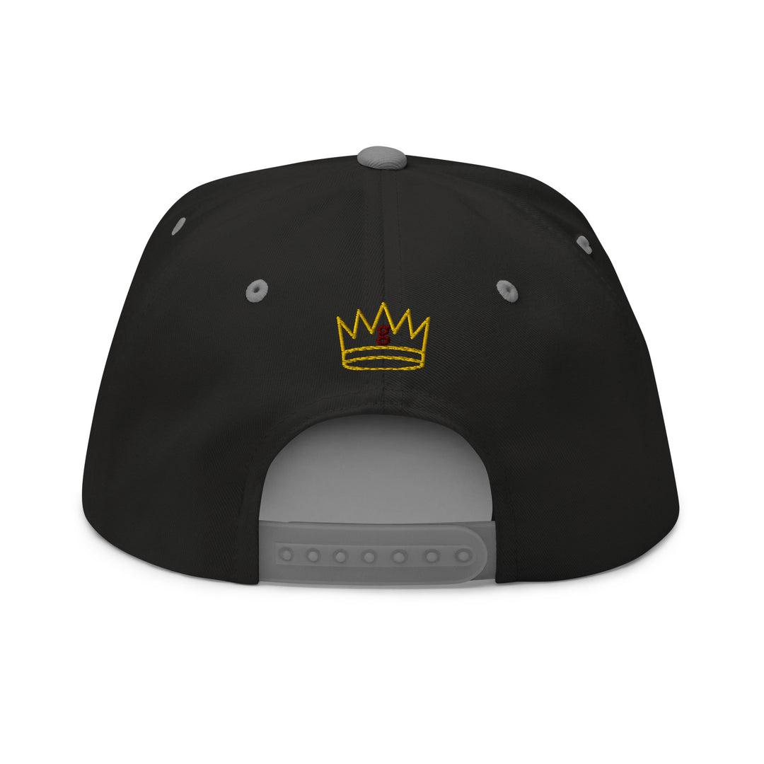 Crowned Fierce Soul Flat Bill Cap
