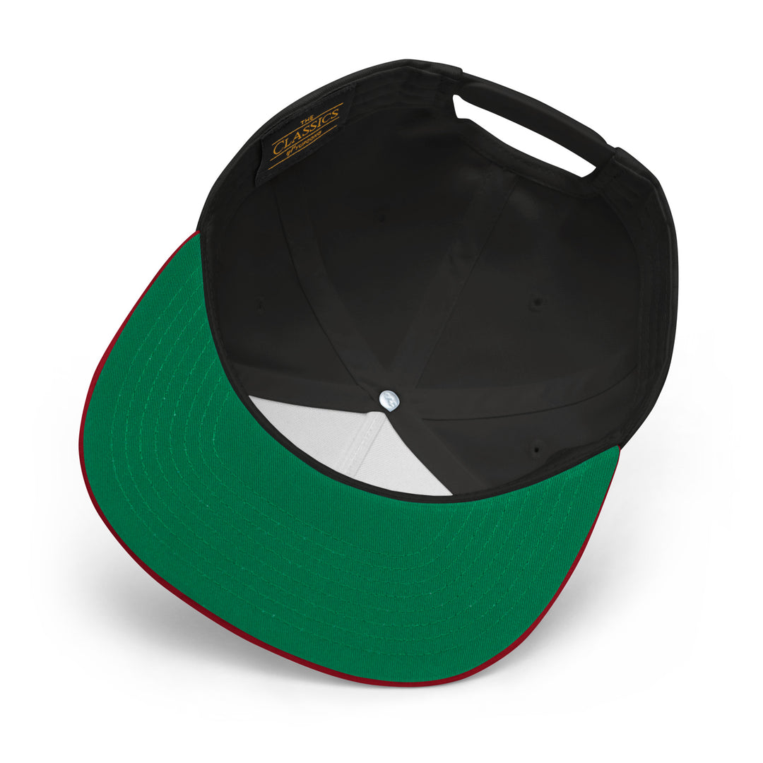 Crowned Fierce Soul Flat Bill Cap
