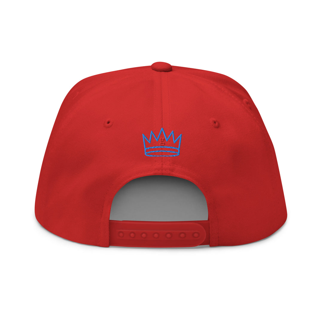 Crowned Fierce Soul Flat Bill Cap