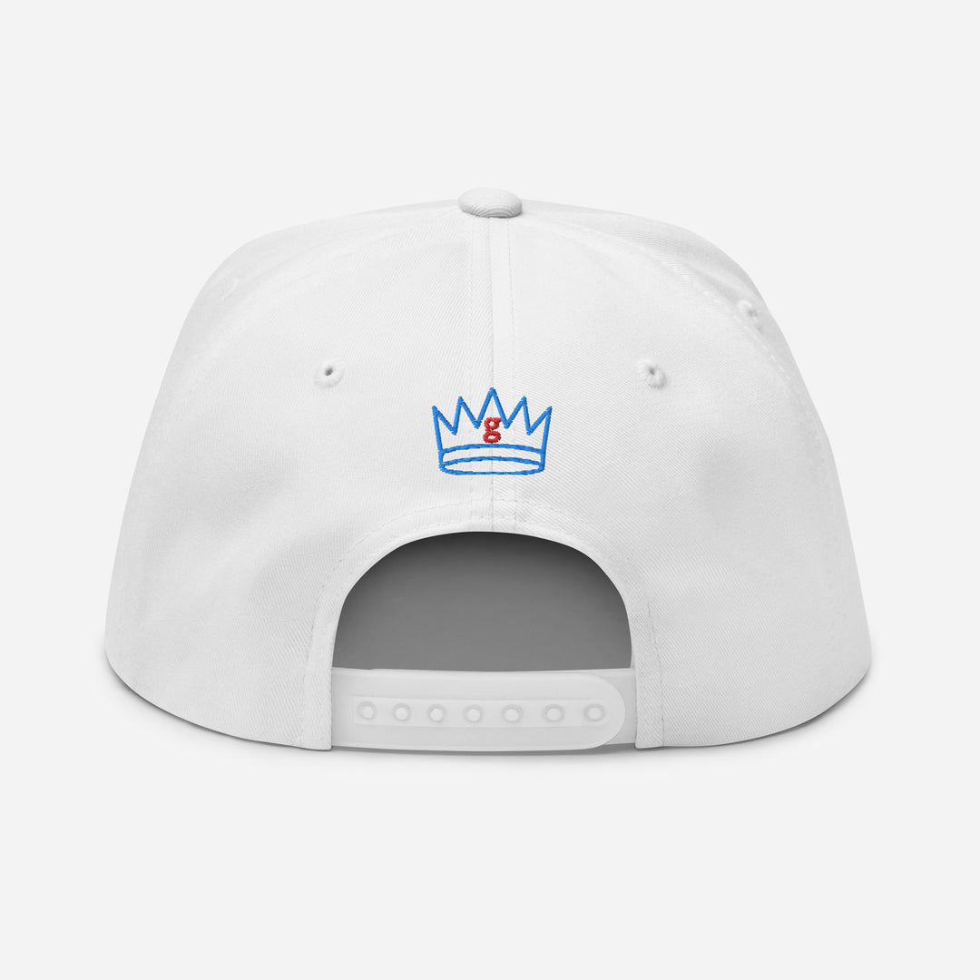 Crowned Fierce Soul Flat Bill Cap