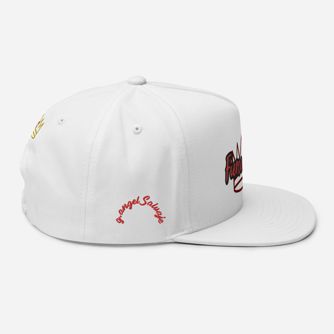 Crowned Fierce Soul Flat Bill Cap