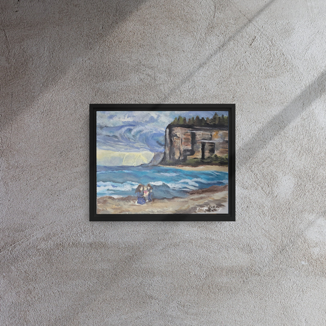 At All Costs Framed canvas