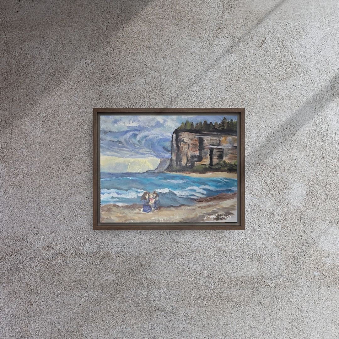 At All Costs Framed canvas