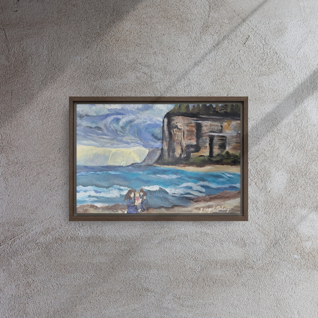 At All Costs Framed canvas