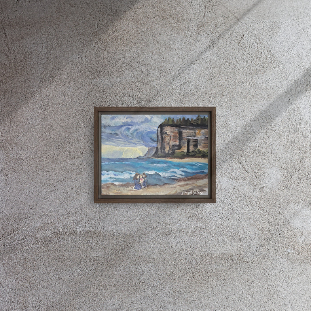 At All Costs Framed canvas