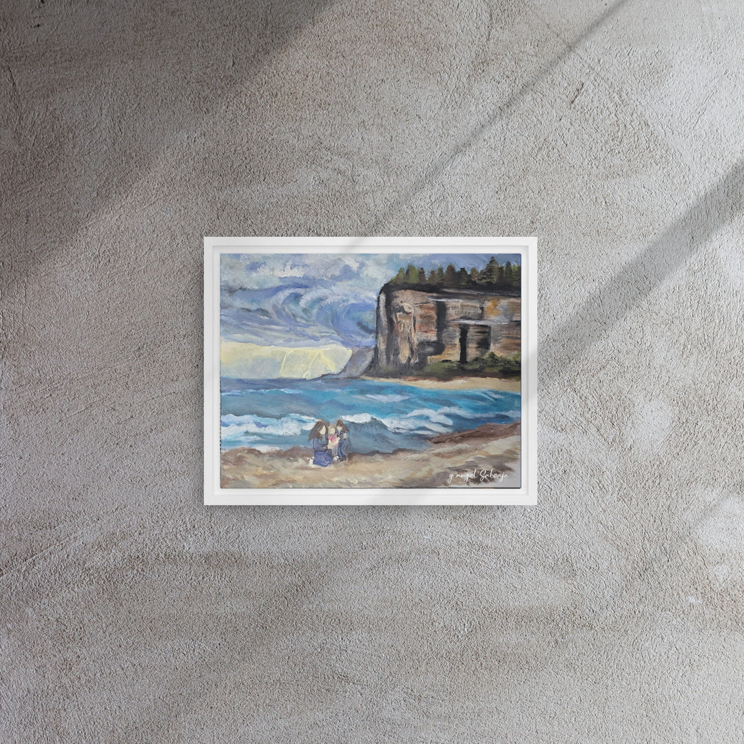 At All Costs Framed canvas
