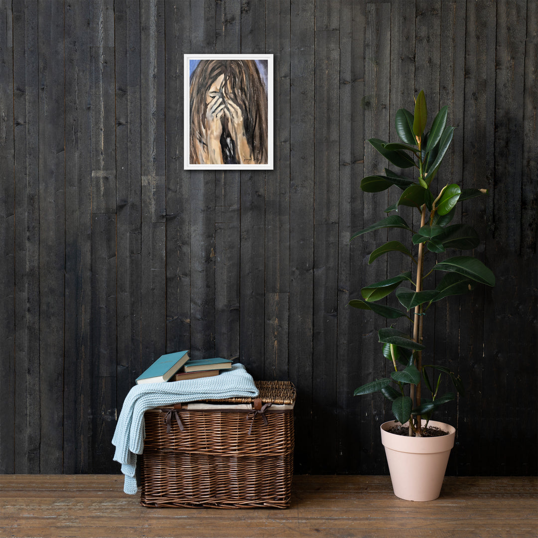 Truth Teller Framed canvas