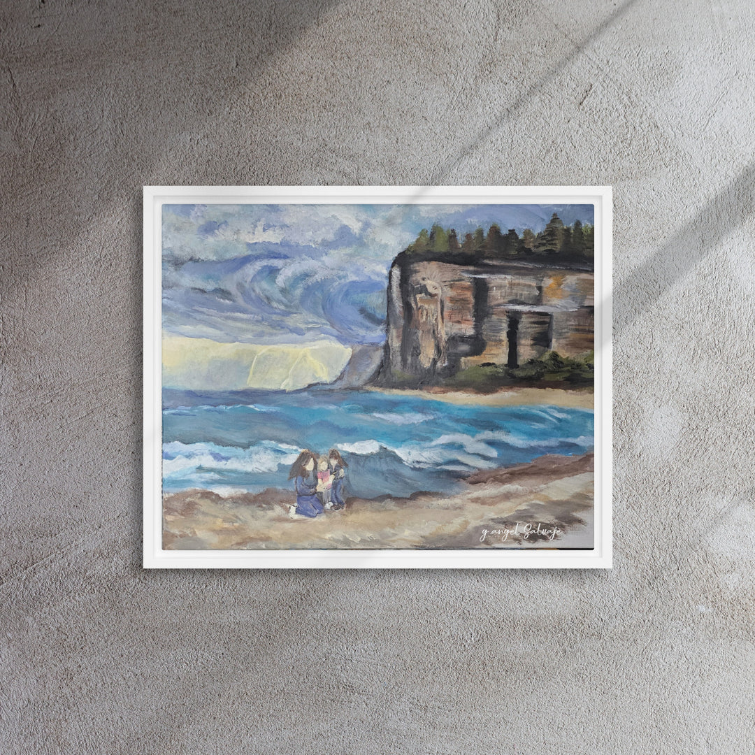 At All Costs Framed canvas