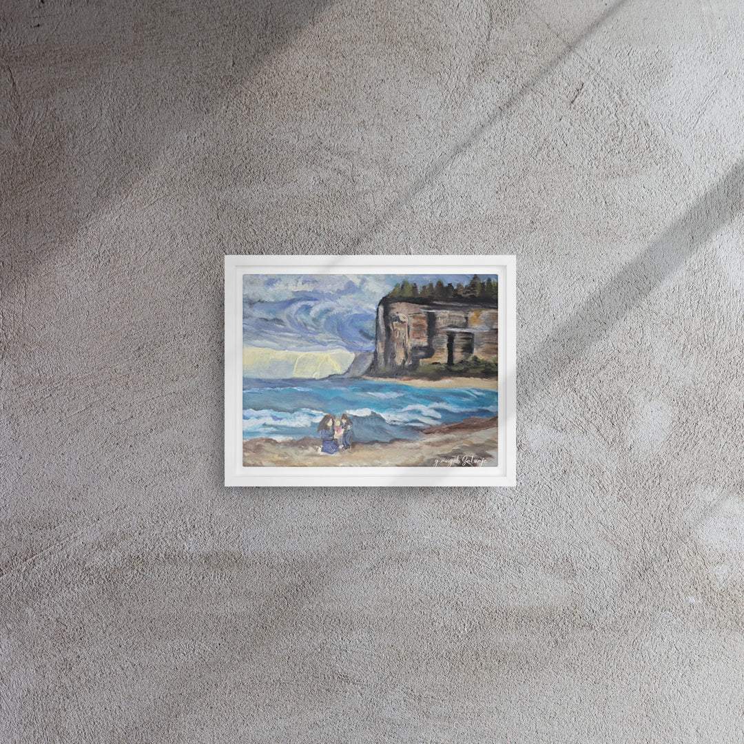 At All Costs Framed canvas